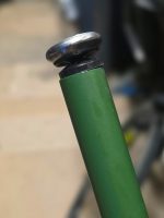 Senator Modern Bar Leaner Table Modern Office Meeting W/ 6 Allermuir Kin Stools - Image 6