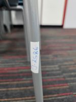 Kinnarps Stackable Visitor Chairs Sky Blue Plastic Shell Steel Frame - Set of 47 - Image 9