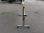 Flip Top Office Table Training / Meeting Wooden Top Workstation on Wheels - Image 4