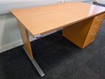 Used Office Wooden Desks With Drawers.  🚚 FAST UK DELIVERY 🚚 - Image 4