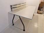 Office Desk With Free Mobile Drawer Cabinet - 180cm Cable Management Workstation - Image 7