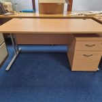 Used Office Desks With Pedestal Cabinet.  🚚 FAST UK DELIVERY 🚚