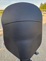 Draughtsman Ergonomic Used Chair High Back With Adjustable Foot Ring - Blue - Image 11