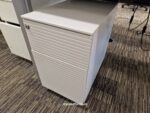 Bene 4 Person Bench Desk White 160cm Deep Cable Tray + 2 Pedestals + Power USB - Image 15