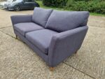 Westbridge "Anna" 2 Seater Sofa Sculpted Arms Wood Feet Reception Office Seating - Image 14