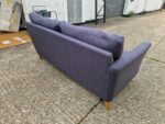 Westbridge "Anna" 2 Seater Sofa Sculpted Arms Wood Feet Reception Office Seating - Image 15