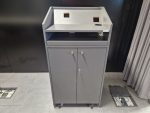 Lectern Stand Lockable Mobile Air Floor Holes - UK DELIVERY