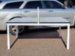 2 Person Bench Desk Double Workstation Cable Tray Screen Dismantled - 140cm - Image 33