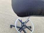 Draughtsman Chair Height Adjustable Office High Stool on Castors and Foot Ring - Image 15
