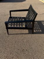 Case Stanley Armchair by Matthew Hilton - Reception Office Black Leather Chair - Image 37