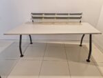 Office Desk With Free Mobile Drawer Cabinet - 180cm Cable Management Workstation - Image 22