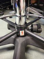 Draughtsman Office Chair High Back Ergonomic With Adjustable Height - Black - Image 13