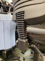 Draughtsman Office Chair High Back Ergonomic With Adjustable Height - Black - Image 16