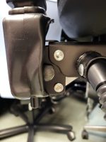 Draughtsman Office Chair High Back Ergonomic With Adjustable Height - Black - Image 17