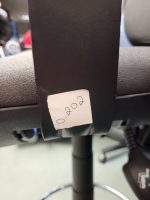 Draughtsman Office Chair High Back Ergonomic With Adjustable Height - Black - Image 19