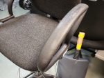 Draughtsman Chair High Back Ergonomic With Adjustable Foot Ring - Dark Grey - Image 4