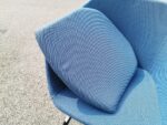 Noir Tub Meeting Chair - Executive / Office Set of 6 Blue Upholstered Chairs - Image 19