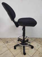 Used Ergonomic Draughtsman Chair High Back Ergonomic With Adjustable Foot Ring - Image 9