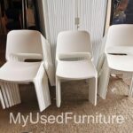 Nuke Indoor/Outdoor Polypropylene Stacking Chair - Set of 20 Stackable Chairs