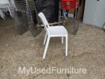 Nuke Indoor/Outdoor Polypropylene Stacking Chair - Set of 20 Stackable Chairs - Image 18