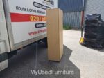 Lockable Cabinet Tall Storage Office Cupboard Beech - 4 Adjustable Shelves - Image 26