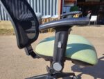 Task Ergonomic Office Chair Synchro Tilt Adjustable Arms Lumbar Support - Green - Image 18