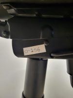 Draughtsman Chair Blue High Back Ergonomic With Adjustable Foot Ring - Used - Image 9