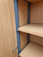 Used Tall Storage Cupboard Lockable Office Cupboard Adjustable Shelves - Image 10