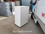 Used White Storage Cupboard Lockable Office Cupboard Adjustable Shelves - Image 18