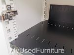 White Storage Office Cupboard Lockable Office Cupboard Adjustable Shelves - Image 6