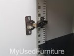 White Storage Office Cupboard Lockable Office Cupboard Adjustable Shelves - Image 8