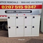 Wooden Locker Cabinet Lockable Staff/Gym Office Storage Compartment Locker