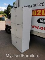 Used Locker Cabinet Steel Lockable Staff/Gym Office Storage Safety Compartment - Image 3