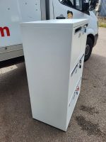 White Locker Cabinet Steel Lockable Staff/Gym Office Storage Safety Comparment - Image 9