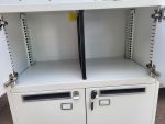 White Locker Cabinet Steel Lockable Staff/Gym Office Storage Safety Comparment - Image 11