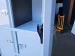 10 Lockers Cabinet  Steel Gym/Staff Office Safety Storage Compartment Locker - Image 13