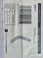 Spine Cable Tidy Slinky - Management Desk Translucent Organiser - 80cm Tall - Image 16