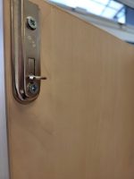 Wooden 2 Doors Office Storage Cupboard Lockable Cabinet Adjustable Shelves - Image 5