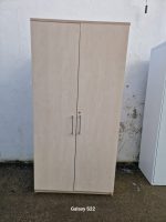 Wooden 2 Doors Office Storage Cupboard Lockable Cabinet Adjustable Shelves - Image 6