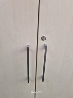 Wooden 2 Doors Office Storage Cupboard Lockable Cabinet Adjustable Shelves - Image 13