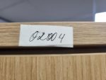 Wooden Office Storage Cupboard Lockable Tall Cabinet with Shelves - Image 11