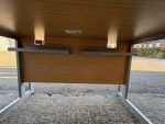 Office Desk Wooden Top with Modesty Panel and Cable Ports - 120cm Workstation - Image 8
