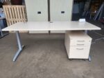 Electric Sit-Stand Desk, Height Adjustable + FREE Mobile Lockable Pedestal - Image 21