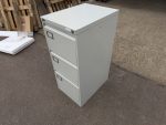 Silverline Office Filing Cabinet Lockable 3 Drawer Light Grey - A4 Foolscap - Image 29