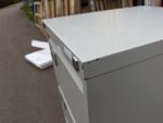 Silverline Office Filing Cabinet Lockable 3 Drawer Light Grey - A4 Foolscap - Image 34