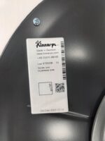 Kinnarps Round Office Circular Table w/ White Top and Steel Pillar Base - 110cm - Image 11