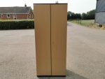 Lockable Cabinet Tall Storage Office Cupboard Beech - 4 Adjustable Shelves - Image 16