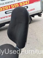 Used Draughtsman Ergonomic Chair High Back With Adjustable Foot Ring - Black - Image 14