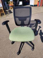 Task Ergonomic Office Chair Synchro Tilt Adjustable Arms Lumbar Support - Green - Image 6