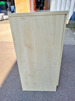 Lockable Maple Office Storage Cupboard Double-Door Wood Cupboard UK Delivery - Image 2